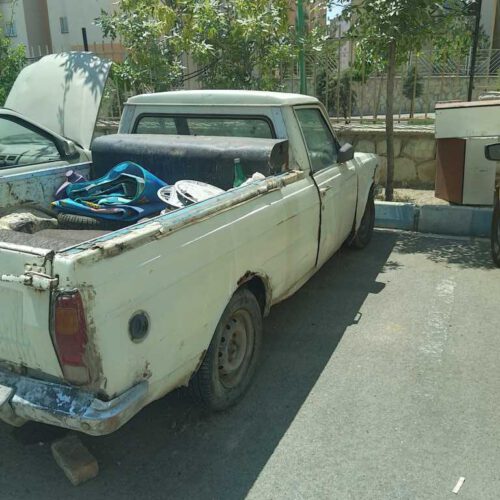 پیکان وانت دوگانه کارخانه انژکتور مدل 87
