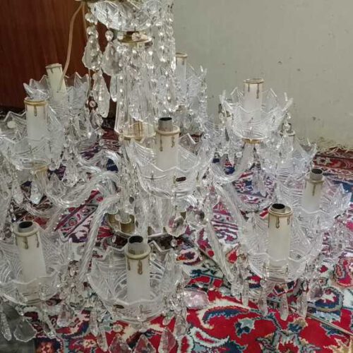 2عددلوستر15شاخه و6شاخه کاملاسالم
