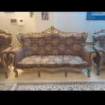 مبل 9 نفره سالم و تمیز بسیار کم کار