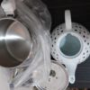 کتری قوری استیل دسته بغل