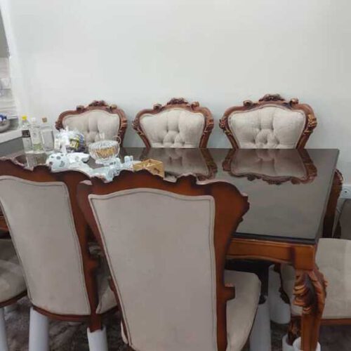 ست مبلمان ومیز ناهارخوری