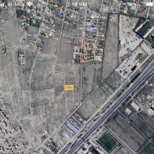 زمین 1000 متری منزل اباد