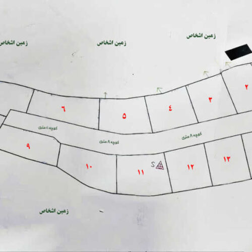 زمین 5000متری گیلان زیباکنار شهرکی