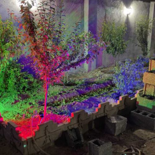 زمین باغچه ای چهاردیواری 242 متر با کاربری مسکونی و ویلایی