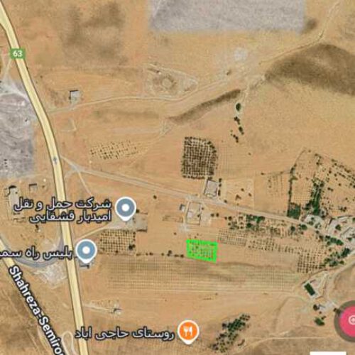 باغ 2500 متری در سمیرم حاجی آبادخوش آب و هوا
