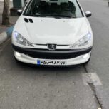 206 سفید 1400
